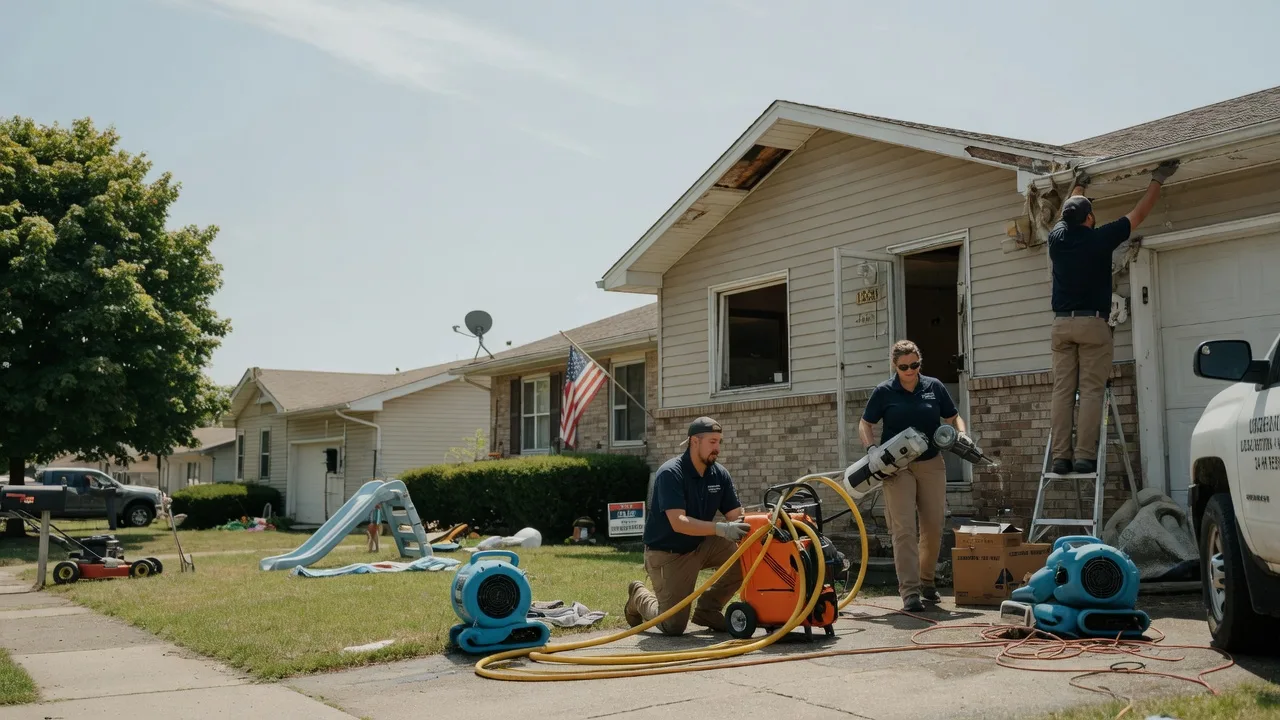 Water Damage Restoration in Branch, LA near me